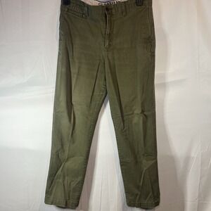 Magellan Mens Green Khaki Pants Size 31x30 Outdoor Hunting Fishing Twill Army